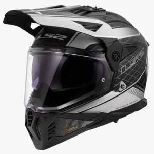 LS2 MX436 Pioneer II 100th Meridian Gl.black Light Gray-06