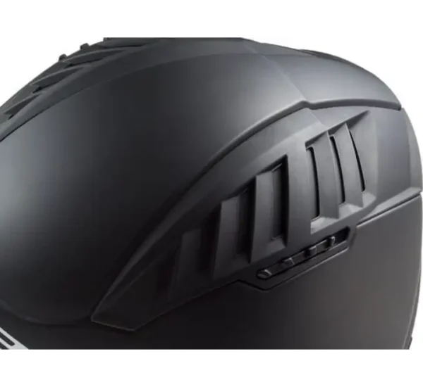 LS2 OF600 COPTER MATT BLACK - Image 3