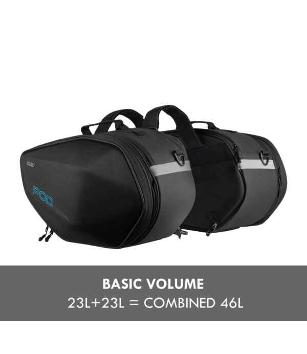 RYNOX POD SADDLEBAGS 52L- STORMPROOF - Image 6