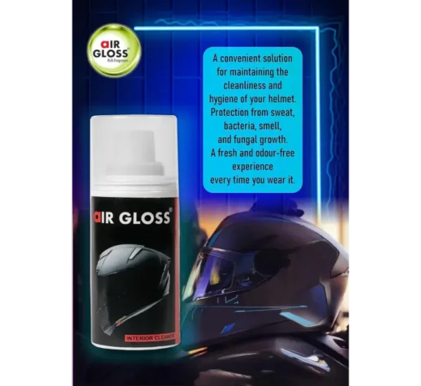 AIR GLOSS Helmet Cleaner (Foam Based) 150ML - Image 3