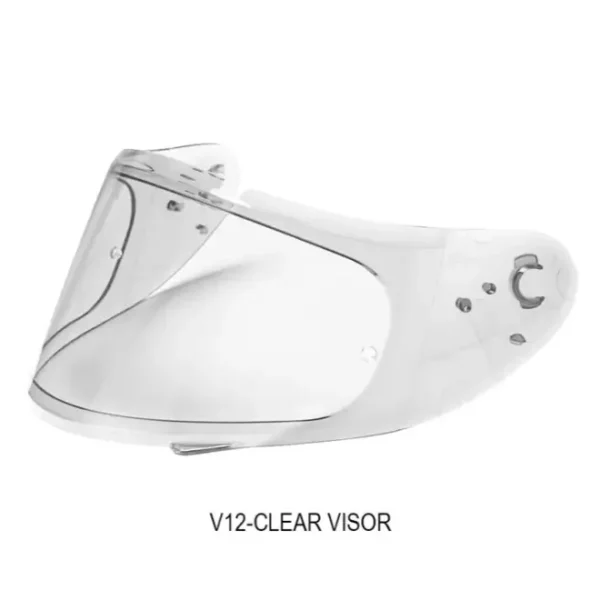 MT V-12 VISOR CLEAR (Mugello, Stinger model up to 2019, Thunder 3 & 2016 Blade Helmets)