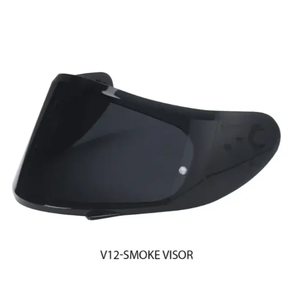 MT V-12 VISOR LIGHT SMOKE (Mugello, Stinger model up to 2019, Thunder 3 & 2016 Blade Helmets)