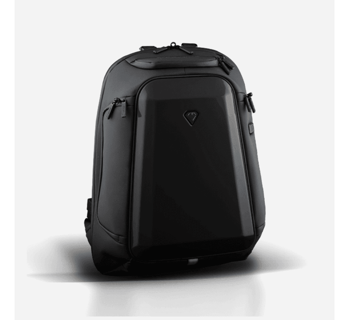 CARBONADO GT3 Midnight Black Hard Shell Backpack (28 LTRS.)