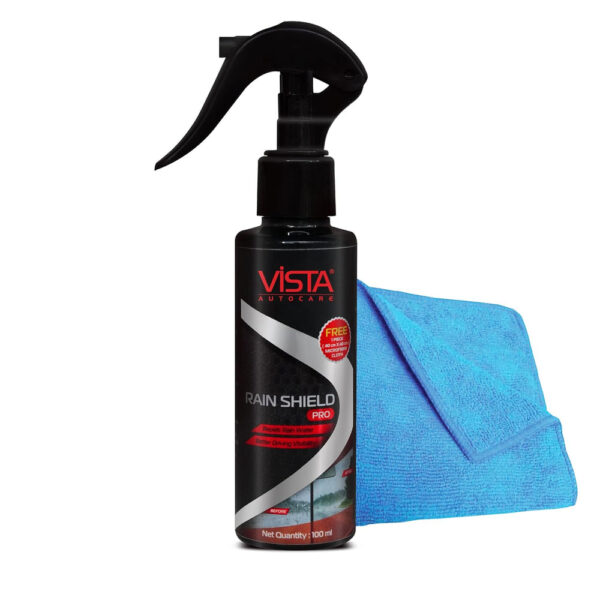 VISTA Rain Shield Pro 100ml with Microfiber Cloth