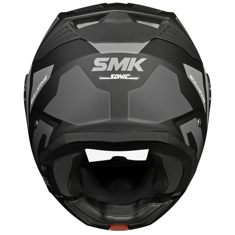 SMK GULLWING SONIC MATT BLACK GREY MA266 - Image 4
