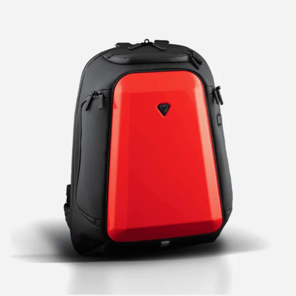 CARBONADO GT3 Crimson Dawn Red Hard Shell Backpack (28 LTRS.)