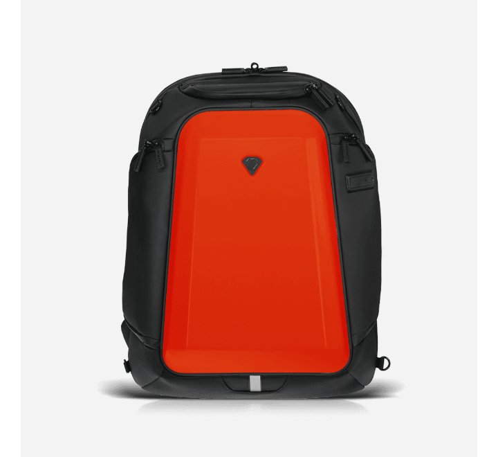 CARBONADO GT3 Crimson Dawn Red Hard Shell Backpack (28 LTRS.) - Image 2
