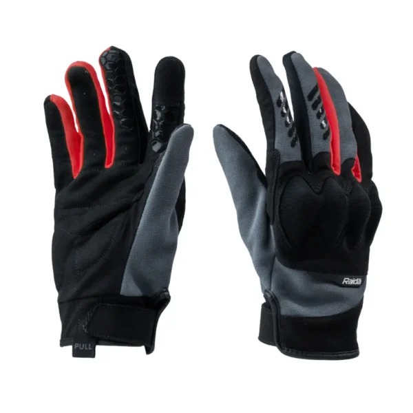 Raida Trailcraft Off-Road Gloves | Red
