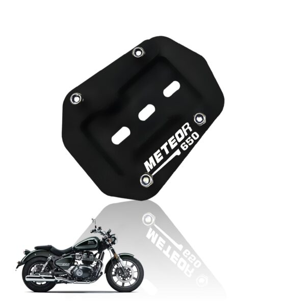MOTO GENIUS Metal Side Stand Extender for RE Super Meteor 650