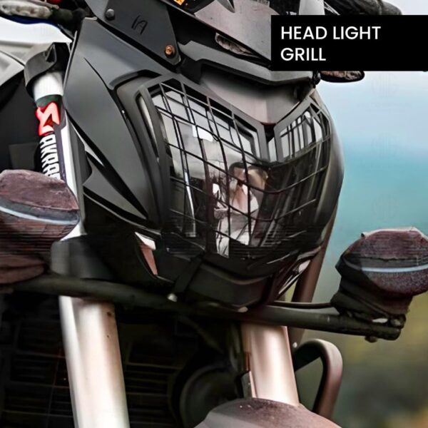 MOTO GENIUS Front Headlight Grill Guard for Dominar