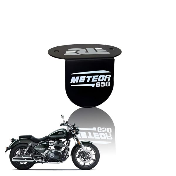 MOTO GENIUS Stainless Steel Front Disc Brake Fluid Reservoir Oil Cap for Super Meteor 650