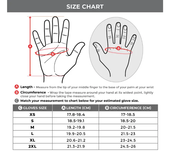 VIATERRA HOLESHOT – SHORT MOTORCYCLE RIDING GLOVES - Image 8