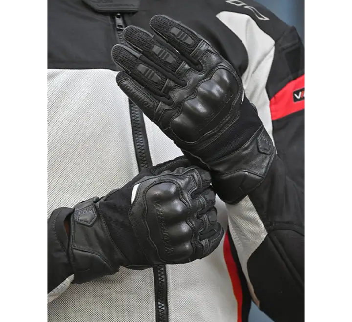 VIATERRA HOLESHOT – SHORT MOTORCYCLE RIDING GLOVES - Image 6