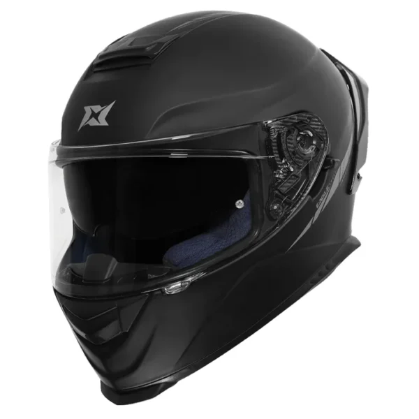 AXXIS EAGLE SOLID MATT BLACK HELMET