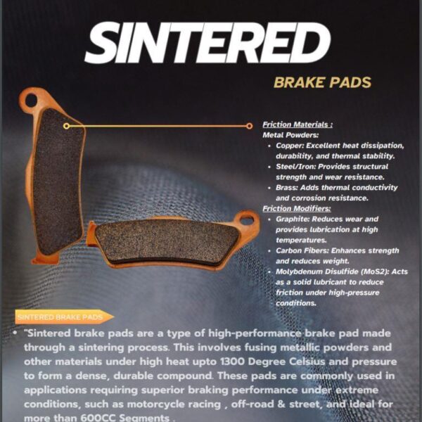 Ngage Sintered Brake Pad HBS150