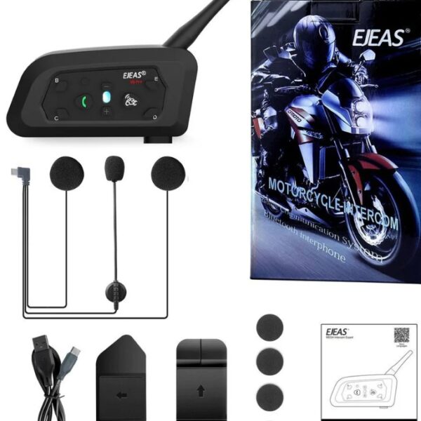 EJEAS V6 PRO+ Bluetooth Helmet Intercom