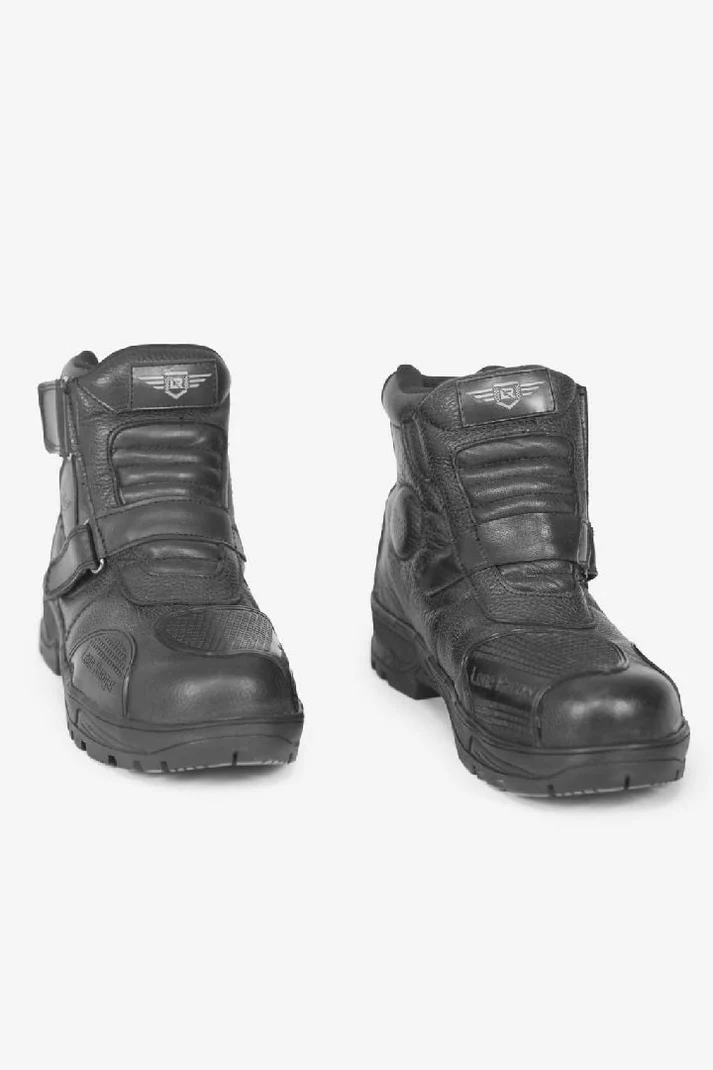 LONE RANGER Wanderer Leather Touring Boots Black - Image 2