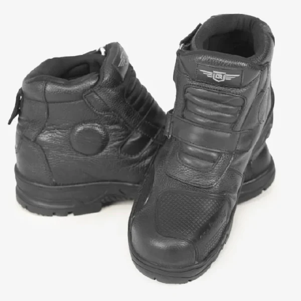 LONE RANGER Wanderer Leather Touring Boots Black