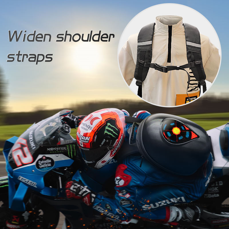 EGG TYPE BACKPACK BAG WITH LED DISPLAY - Image 3