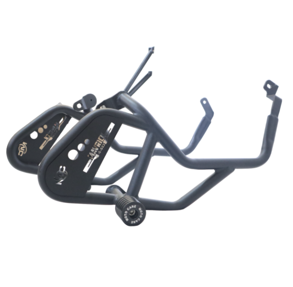 MOTOCARE CRASH GUARD WITH DUAL SLIDERS FOR MAVRICK 440