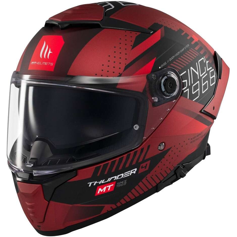 MT Thunder 4 SV Luminence D5 Gloss Helmet - Image 2