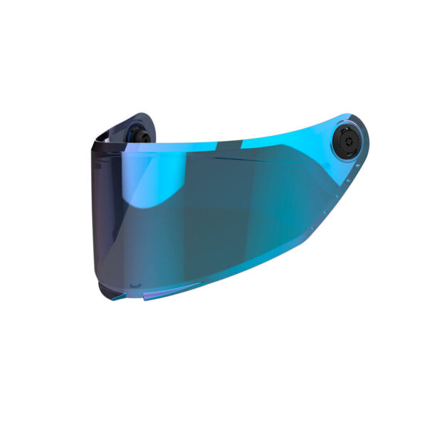 MT Spare Visor V28 for Thunder 4 Helmets - IRIDIUM BLUE