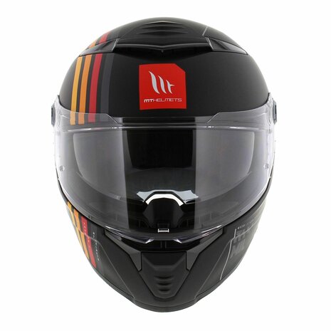 MT Thunder 4 SV Mil A11 Gloss Black Helmet - Image 3