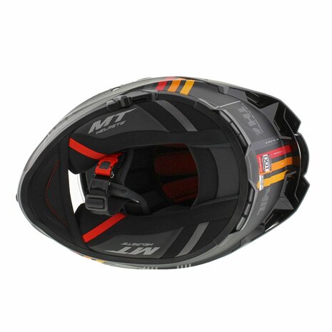 MT Thunder 4 SV Mil A11 Gloss Black Helmet - Image 8
