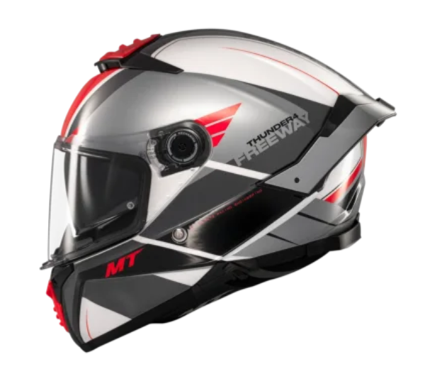 MT Thunder 4 SV Freeway A5 Gloss WHITE/GREY