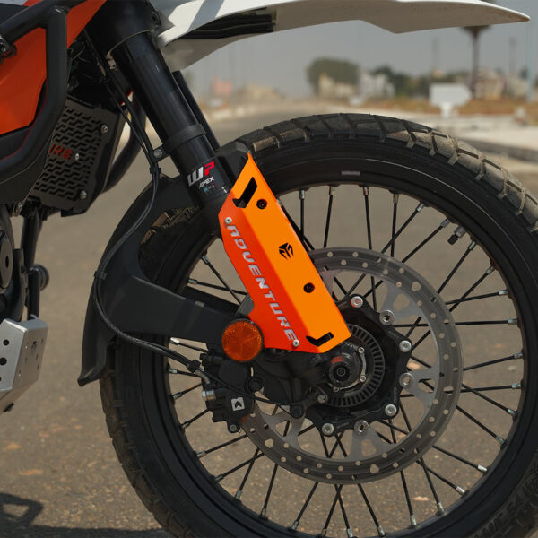 MOTO TORQUE FORK PROTECTORS ORANGE FOR 2025 FOR KTM 390 Adventure/Adventure X