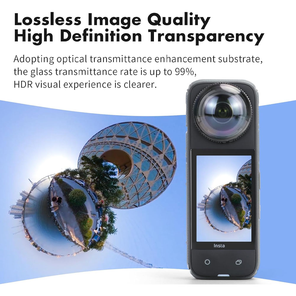 Action Pro Premium Lens Guard Compatible with Insta360 X4 - Image 2