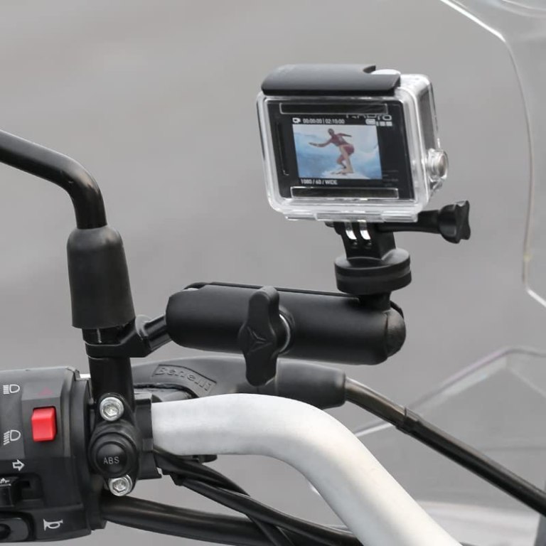 Action Pro 360°Motorcycle Bike Camera Holder Handlebar Mount Bracket - Image 4
