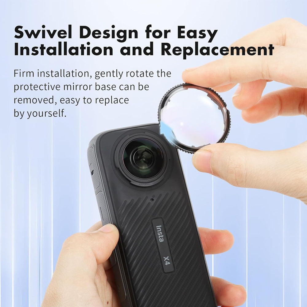 Action Pro Premium Lens Guard Compatible with Insta360 X4 - Image 3
