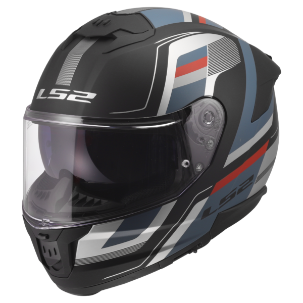 LS2 FF320 Stream II VINTAGE MATT BLACK PETROL-06