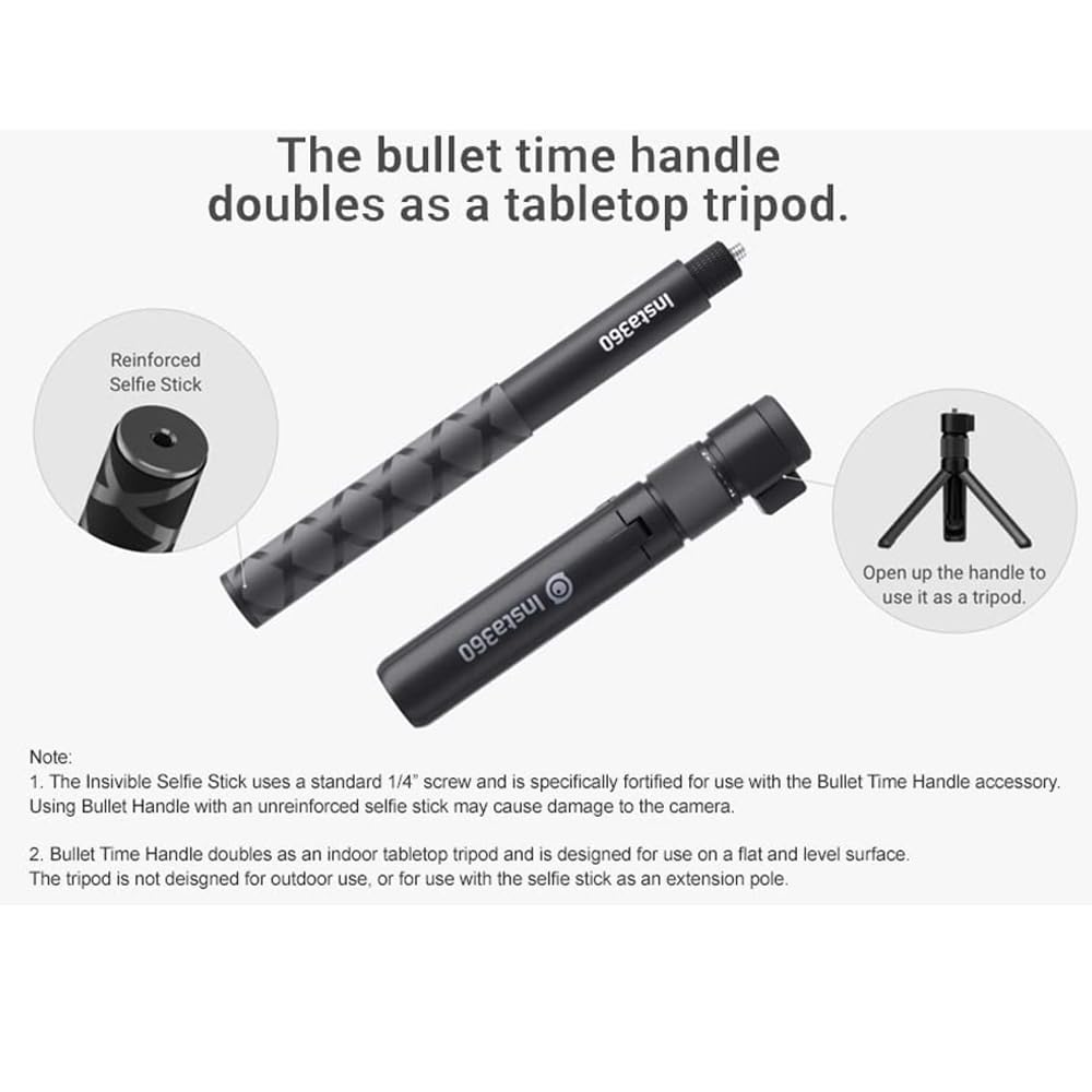 Action Pro Selfie Stick 4ft. & Bullet Time Tripod Bundle - Image 7