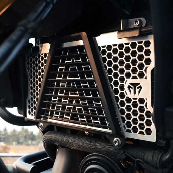 MOTO TORQUE RADIATOR GUARD (MS) FOR TVS APACHE RTX 300 SS