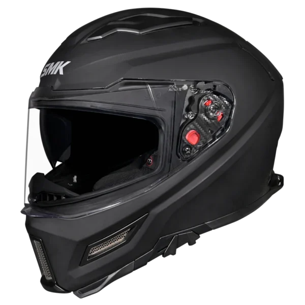 SMK AGNAR GL200 MATT BLACK HELMET