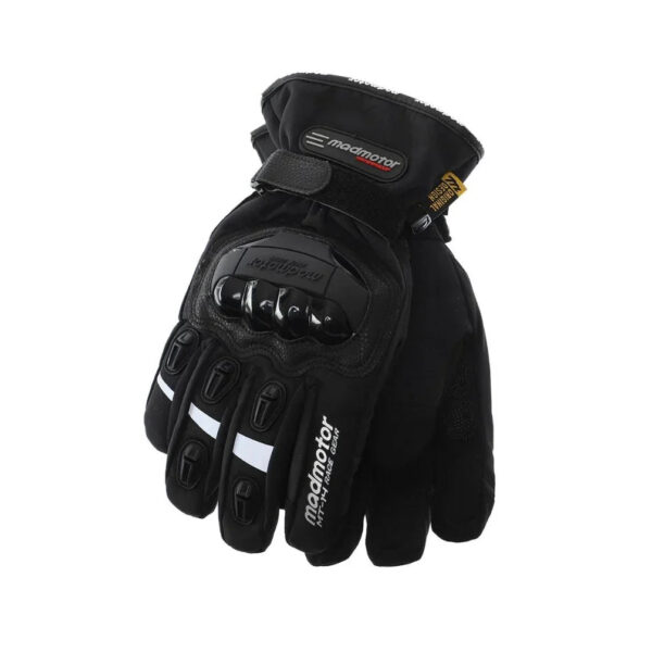 MADMOTOR Winter & Waterproof Biking Gloves MT-14 (Black)