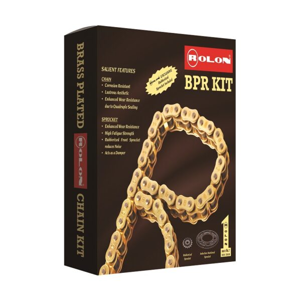 ROLON Brass Chain and Sprocket kit for G310R / G310GS - KIT NXRC 321