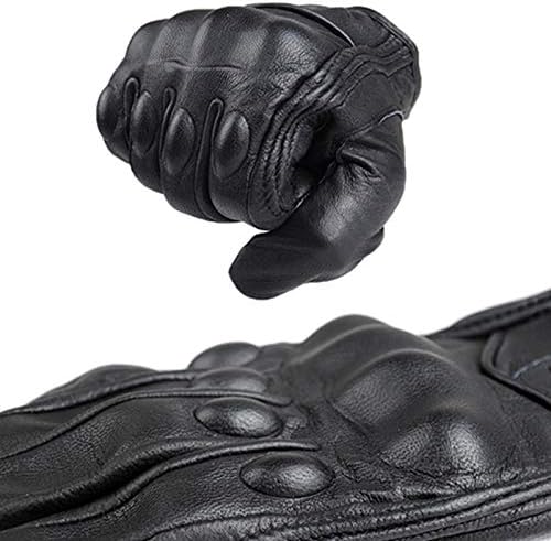 Riloer Motorcycle Touch Screen Leather Gloves - Image 3