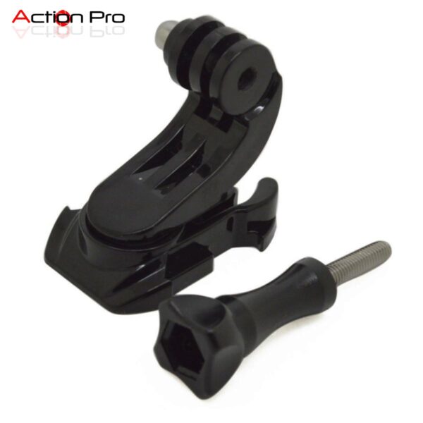 ACTION PRO 360 Degree Rotatable J-Hook Buckle Base Vertical Surface Mount Adapter