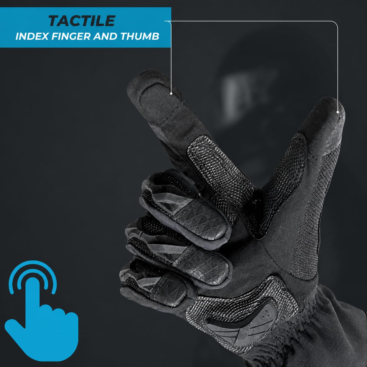 MADMOTOR Mt-55 Winter & Waterproof Glove - Image 3