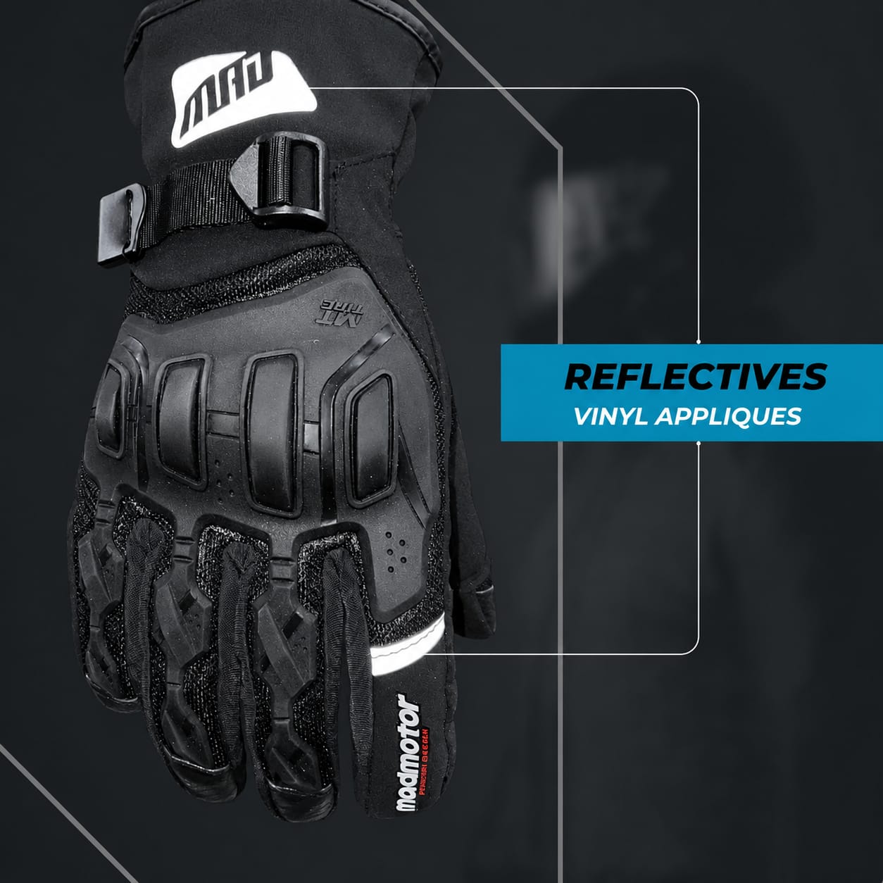 MADMOTOR Mt-55 Winter & Waterproof Glove - Image 4