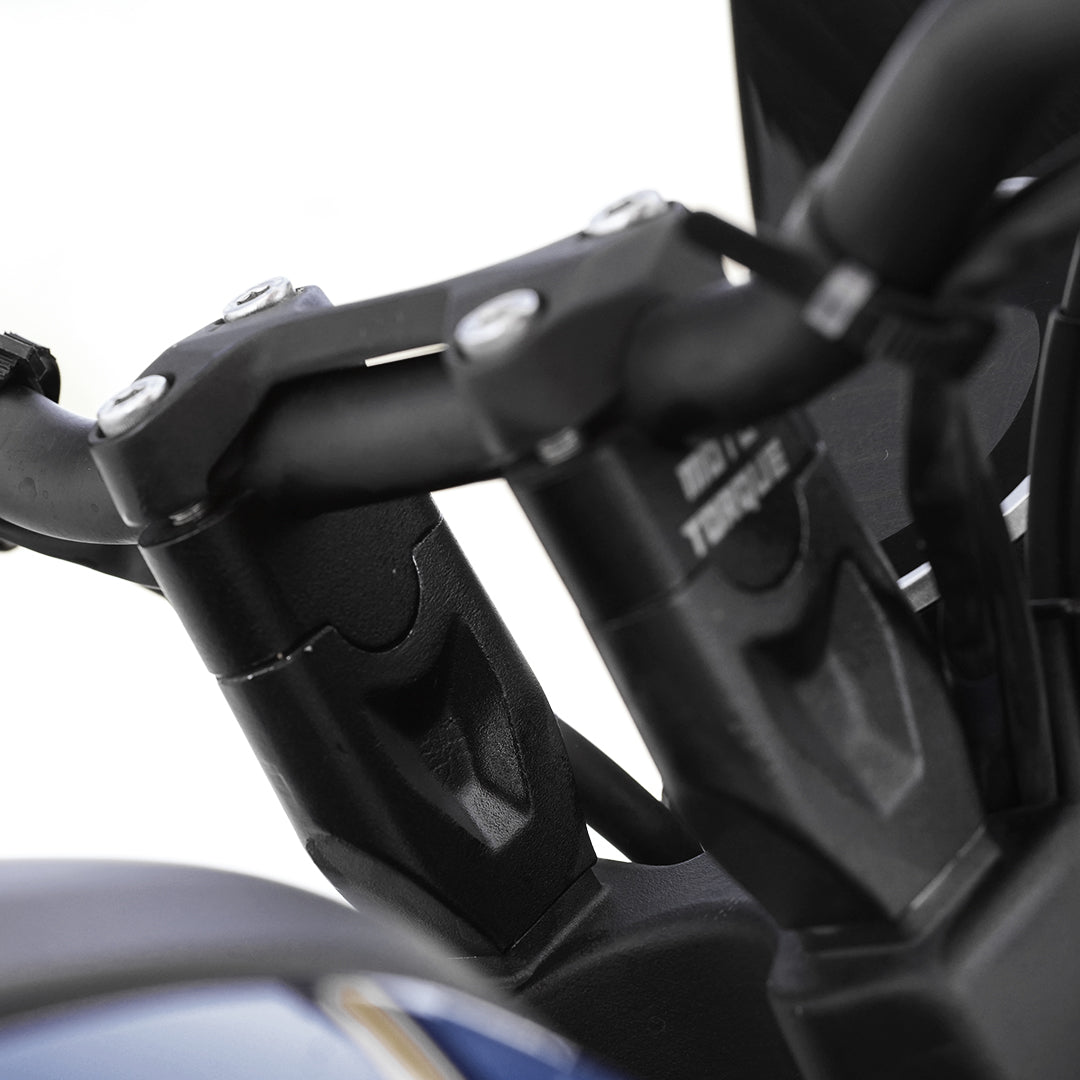 MOTO TORQUE HANDLEBAR RISERS ALUMINIUM FOR YAMAHA XSR 155 - Image 2