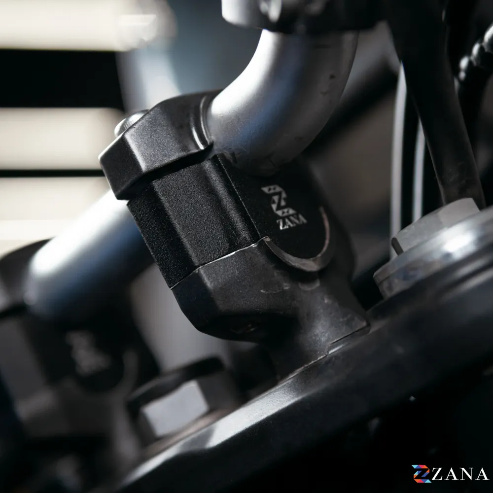 Zana- Vertical Handlebar Riser Black For X-Pulse 210 - Image 7