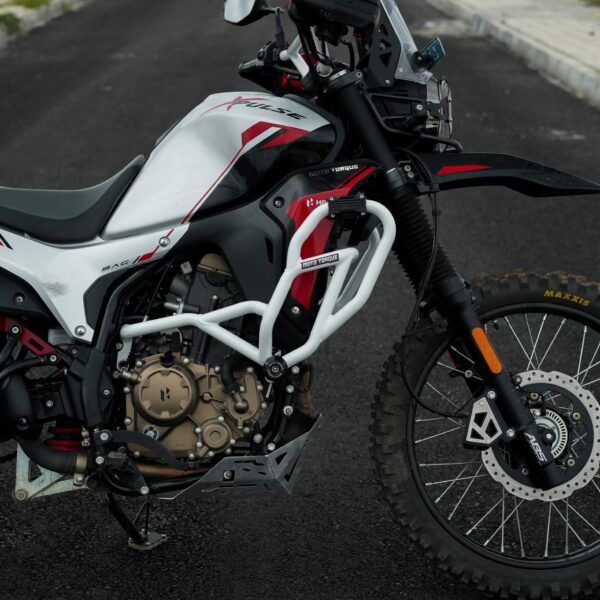 Moto Torque MAX PRO CRASH GUARD (WHITE) FOR XPULSE 210
