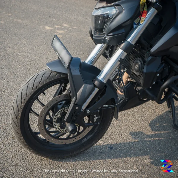 Zana- Front Number Plate Relocator Dominar 250/400 (2019-22)