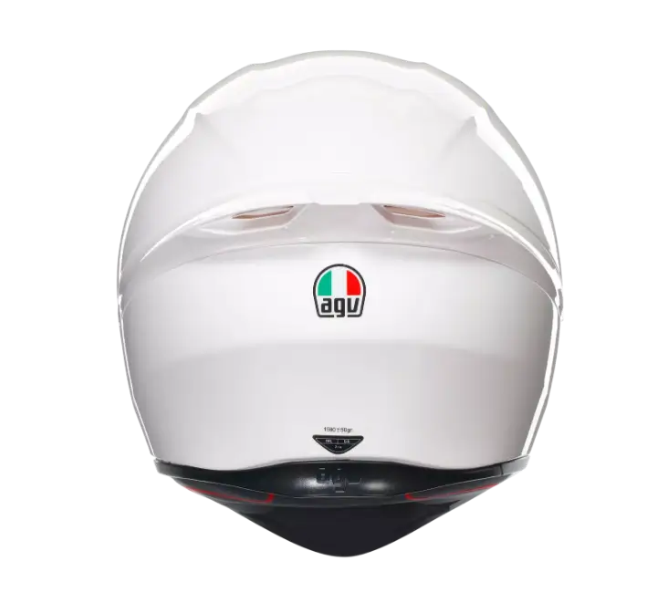 AGV K1 S Solid Gloss White Helmet - Image 5