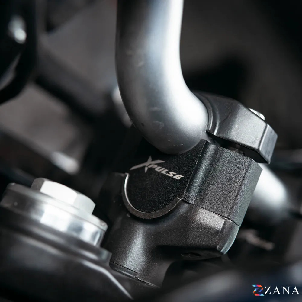 Zana- Vertical Handlebar Riser Black For X-Pulse 210 - Image 4