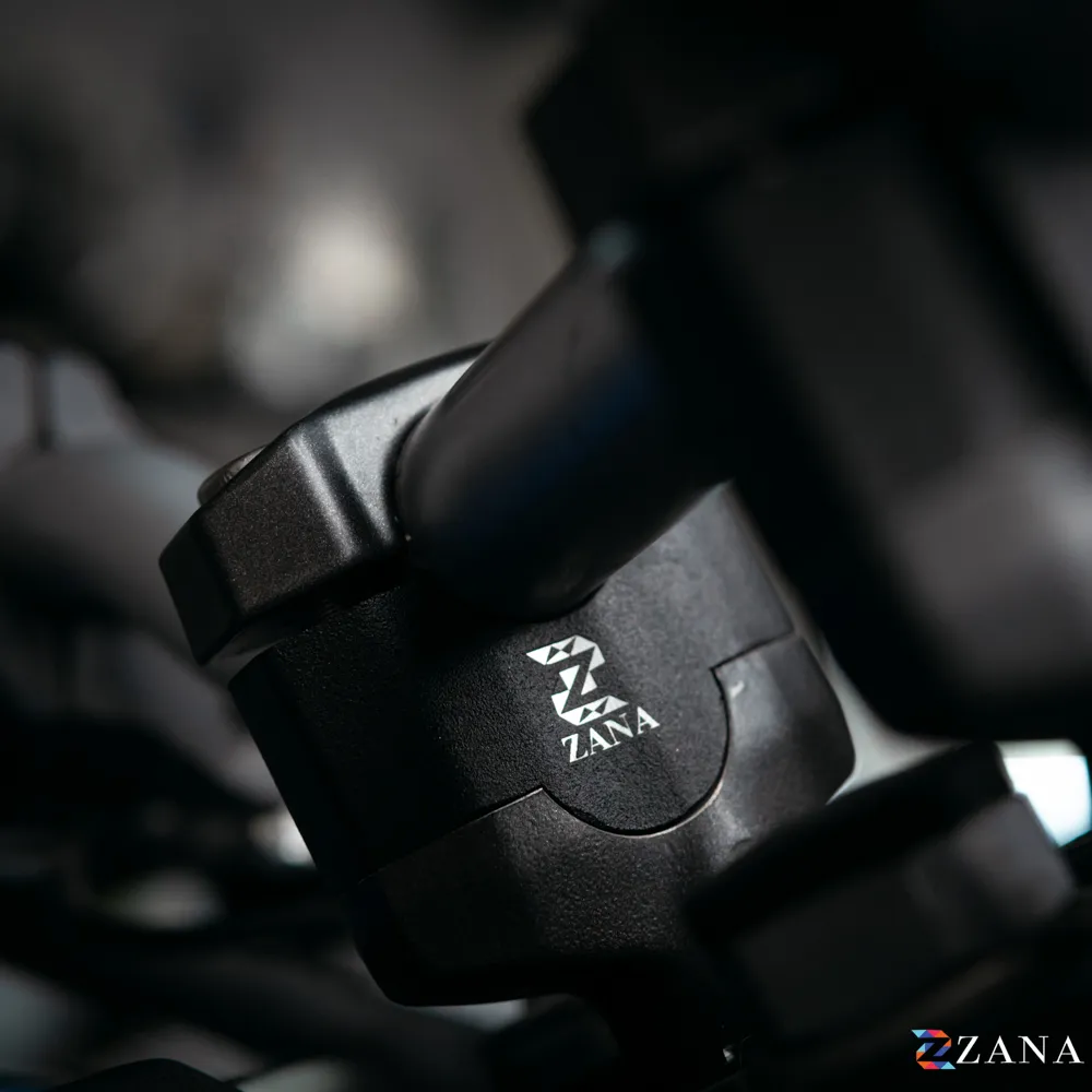 Zana- Vertical Handlebar Riser Black For X-Pulse 210 - Image 2